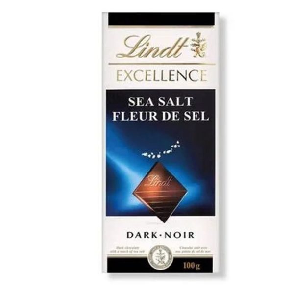 LINDT EXCELLENCE SEA SALT 100GR