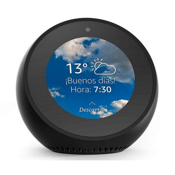 AMAZON RELOJ DESPERTADOR ECHO SPOT BLK B073SQYXTW