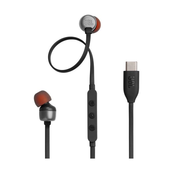 JBL AURICULAR IN-EAR T310 USB-C BLK JBLT310CBLKAM