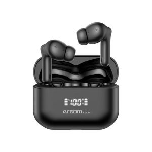 ARGOM AURICULAR EARBUDS E86 IPX5 ARG-HS-5086BK