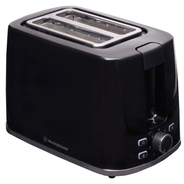 WESTINGHOUSE TOSTADORA 2 SLICE BLK WKTTD2002