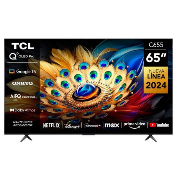 TCL TELEVISOR LED 65" SMART TV 4K UHD QLED C655