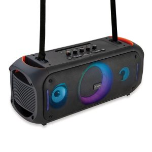 ARGOM PARLANTE RAVE 75 TWS BT LED LIGHTS BLK