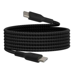 BELKIN CABLE BRAIDED USB-CTO USB-C 100W 2MT BLK