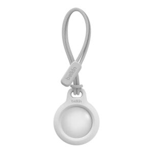BELKIN CORREA HOLDER CON STRAP PARA AIRTAG WHT