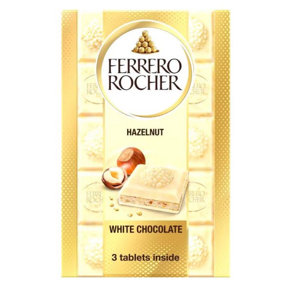 FERRERO ROCHER TABLETS WHITE GRS 90X3