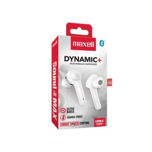 MAXELL AURICULAR BT EARBUDS DYNAMIC WHT EB-BTDY