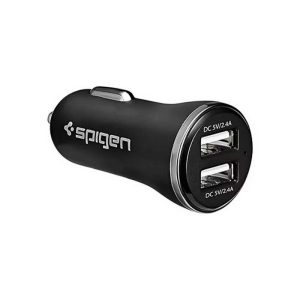 SPIGEN CARGADOR PARA AUTO F23QC DUAL USB