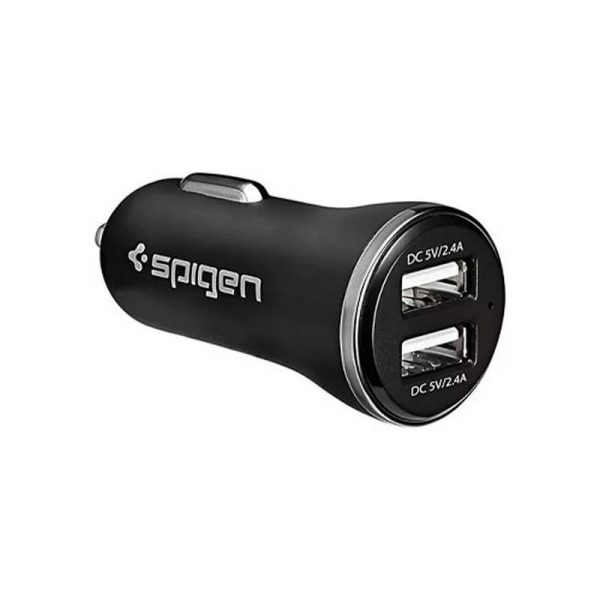 SPIGEN CARGADOR PARA AUTO F23QC DUAL USB