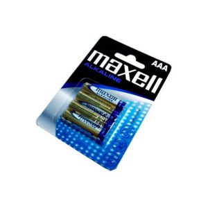 MAXELL PILAS ALKALINA AAA LR03 4PK 723807