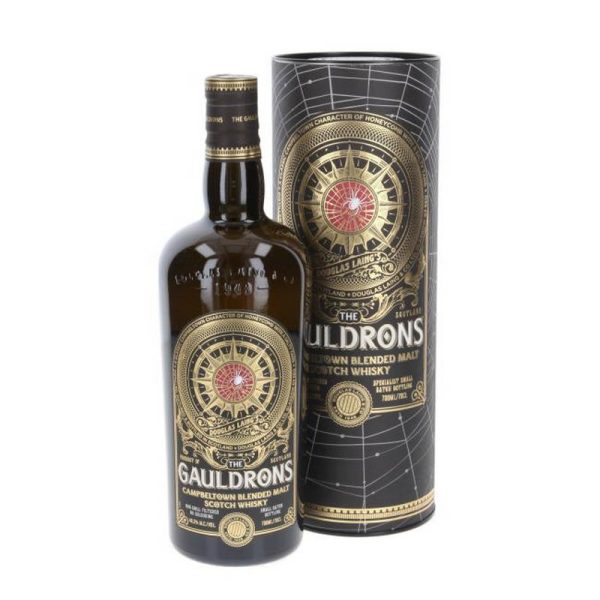 GAULDRONS VATTED MALT  GIFT TUBE 48º  1LT
