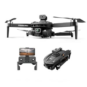 DRONE FOLDABLE V168 8K GPS 2 BTY BLK
