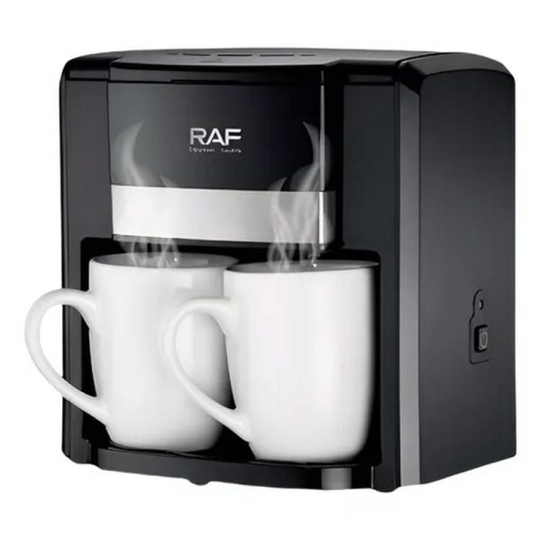 RAF CAFETERA 2 CUP 0.42L BLK R.115
