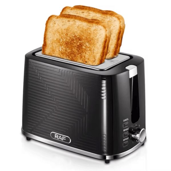 RAF TOSTADORA 2 SLICE BLK R.2102
