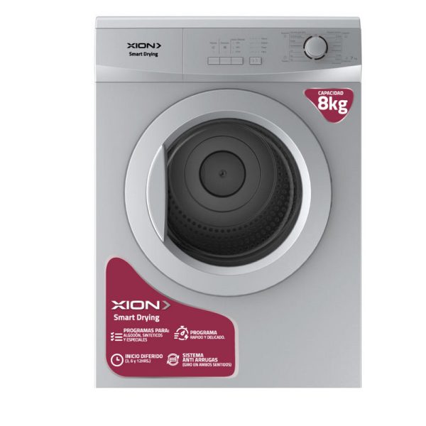 XION SECADORA DE ROPA 8KGS XI-SEC80X