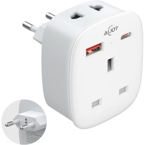SKROSS ADAPTADOR TRAVEL EU USB CHARGE 2 PORT 3.4A