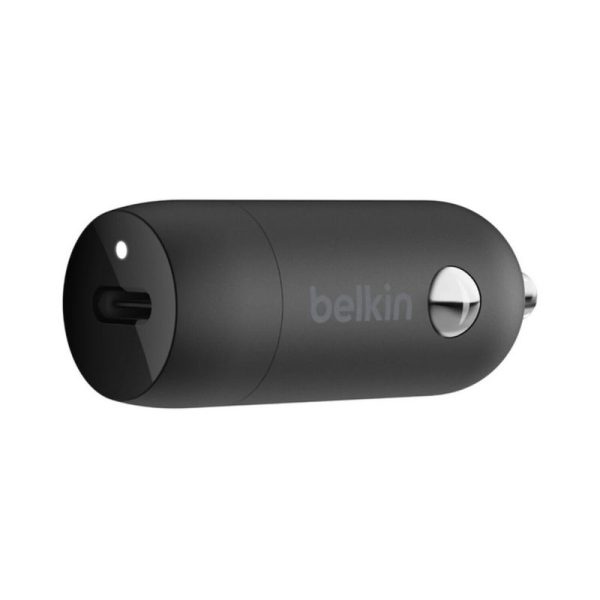 BELKIN CARGADOR P/AUTO USB-C F7U013DSBLK