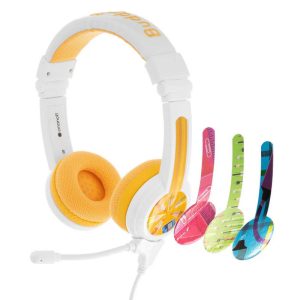 BUDDYPHONES AURICULAR KIDS WIRED SCHOOL YLW