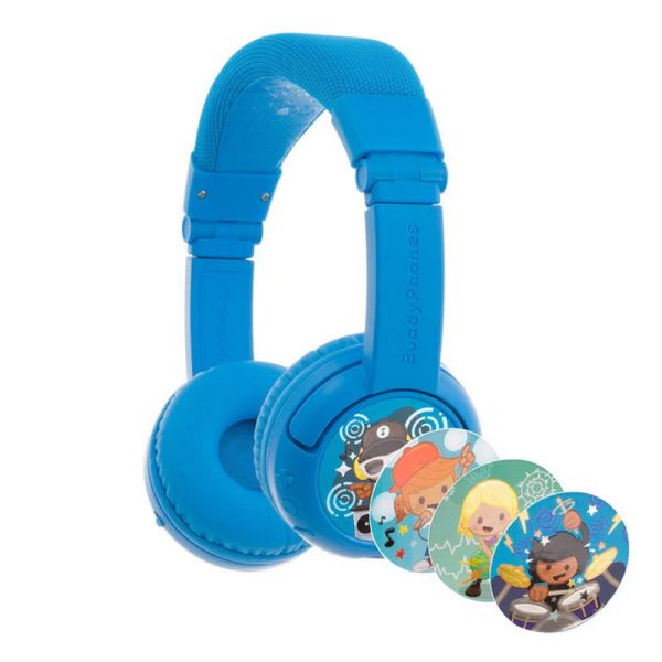 BUDDYPHONES AURICULAR KIDS BT PLAY PLUS BLUE