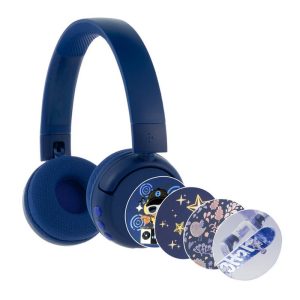 BUDDYPHONES AURICULAR KIDS BT POP FUN BLUE