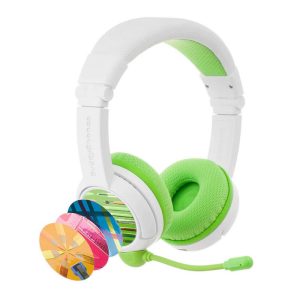 BUDDYPHONES AURICULAR KIDS BT SCHOOL GRN