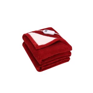 CUORI MANTA TERMICA ROJA Y LANA TEDDY BG CUO1132