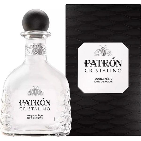 PATRON TEQUILA CRISTALINO 0.75 LT GB 40%