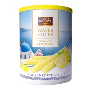 FEINY BISCUIT WAFER STICKS LIMON 400 GRS