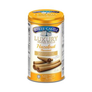 WHITE CASTLE WAFER HAZELNUT 300GRS