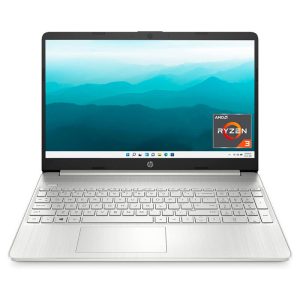 HP NOTEBOOK 15.6" RYZEN 3 5300U 8+256GB W11 SLV