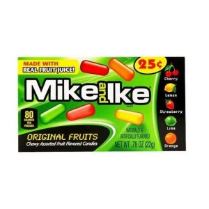 MIKE AND LIKE CANDY ORIGINAL FRUIT 120 GRS