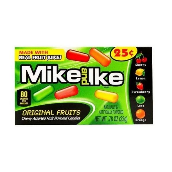 MIKE AND LIKE CANDY ORIGINAL FRUIT 120 GRS