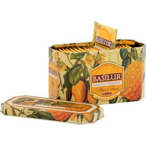BASILUR MANGO & PINEAPPLE EN LATA 20 SOBRES