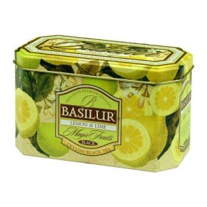 BASILUR LEMON & LIME EN LATA 20 SOBRES