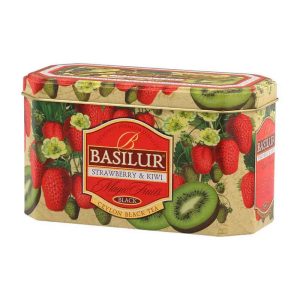 BASILUR STRAWBERRY / KIWI 25 SOBRES