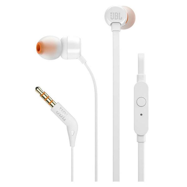 JBL AURICULAR IN-EAR T110 WHT JBLT110WHTAME