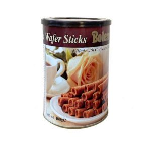 BOLERO WAFER STICKS CHOCOLATE 400 GRS