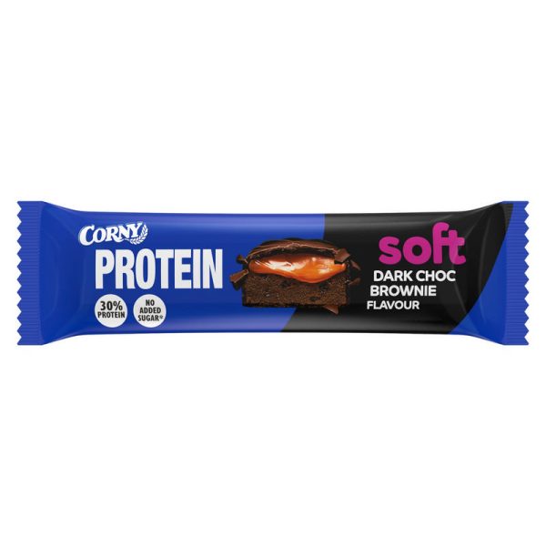 CORNY PROTEIN SOFT BROWNIE DARK CHOCOLATE 45G