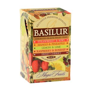 BASILUR ASSORTED BLACK FRUTIS 25 SOBRES