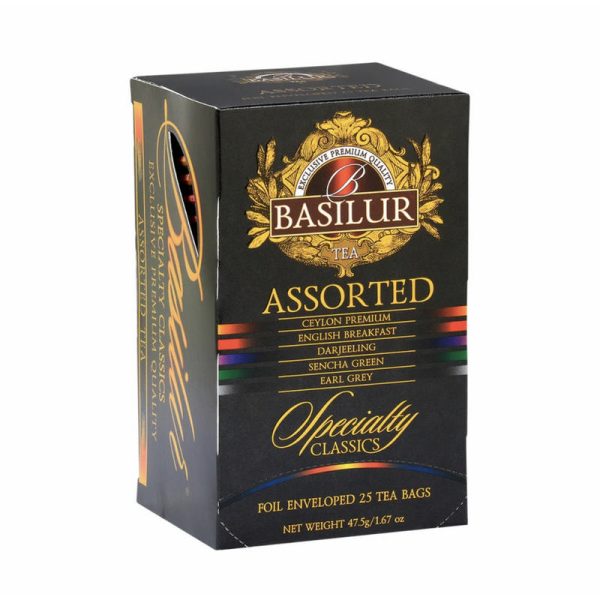 BASILUR ASSORTED 25 SOBRES SURTIDOS