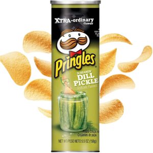 PRINGLES DILL PICKLE 158 GR