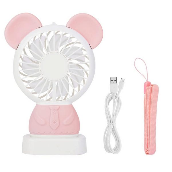 VENTILADOR DE MANO CON LUZ EFL60