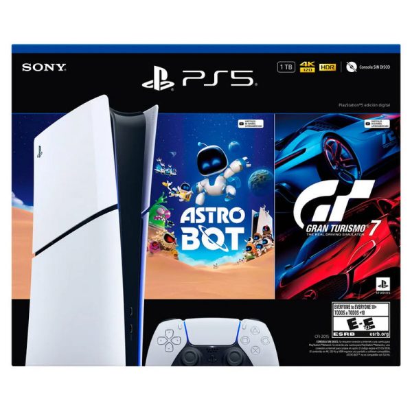 SONY CONSOLA PS5 DIGITAL ASTRO BOT+GT7 1000038896