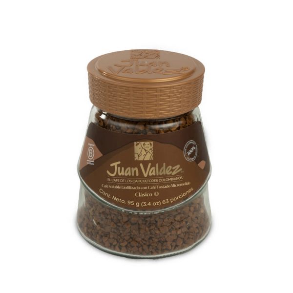 JV - CAFÉ JUAN VALDEZ LIOFILIZ 95 GRS