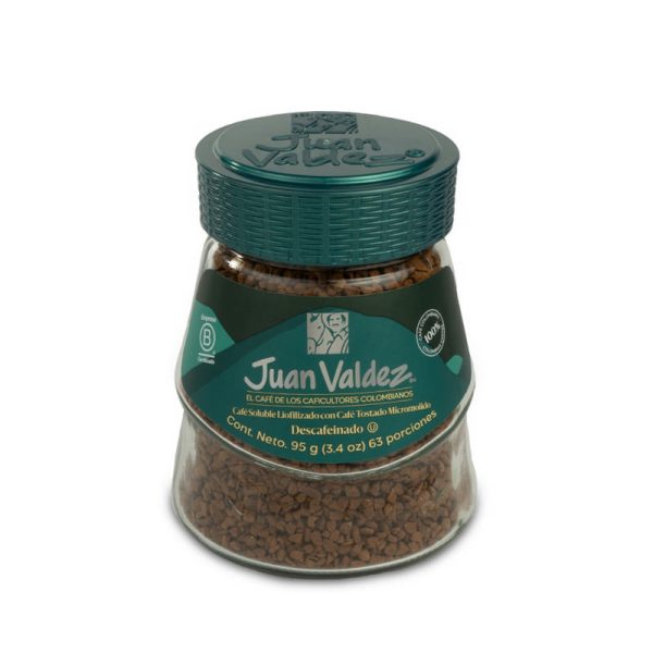 JV - CAFÉ JUAN VALDEZ LIOFILIZ DECAF 95 GRS