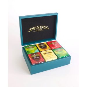 TWININGS BOX 6 COMPARTIMENTOS C/TE GREEN 60 SOBRES