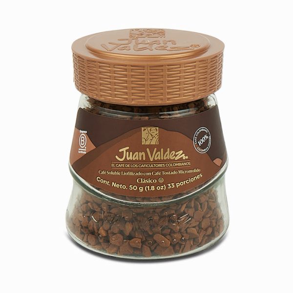 JV - CAFÉ JUAN VALDEZ LIOFILIZ 50 GRS