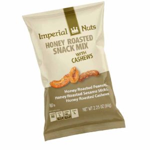 IMPERIAL HONEY ROASTED SNACK MIX W/CASHEWS 2.25 OZ