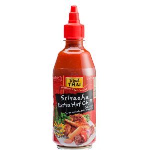 REAL THAI SIRACHA EXTRA HOT CHILI SAUCE 430 ML