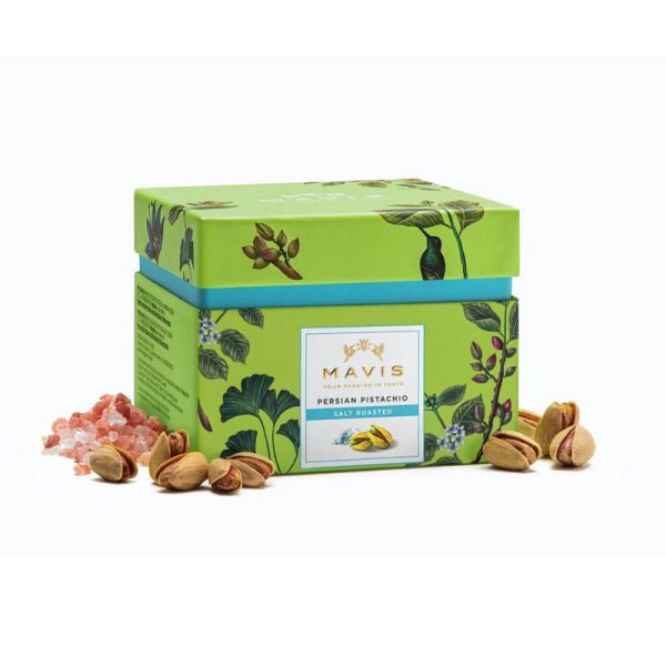 MAVIS SEA SALT ROASTED PISTACHO POUCH 100 GR